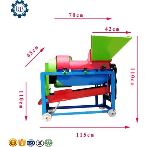 Hot selling corn threshing thresher grain maize corn peeling shelling threshing machine corn thresh machine