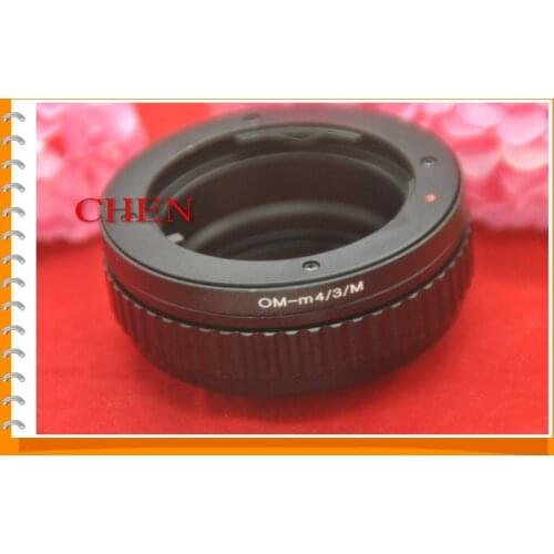 OM-M43 Macro Focusing Helicoid Adapter for olympus om Lens to panasonic M43 em1 em5 em10 gh4 gh5 gf8 GF3 E-P1 EPL7 camera