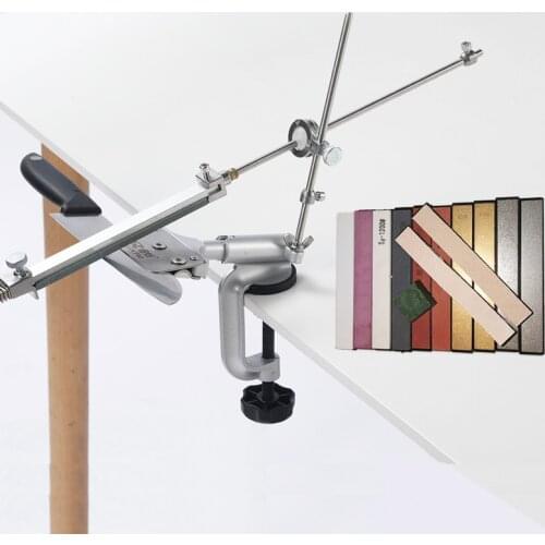 Professional Knife Sharpener of RUIXIN PRO RX008 SHARPENING SYSTEM 11 versions whetstone of diamond bar