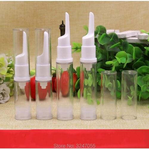 50pcs/lot 5ML 10ML 15ML Clear Empty Eyecream Continer, Elegant DIY Plastic Cosmetic Cream Refillable Bottle,Portable Beauty Tool