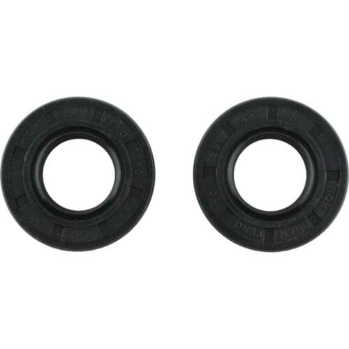 10Pcs NBR Shaft Oil Seal TC-22*42*43*44*5*6*7*8*9*10*11*12 Nitrile Covered Double Lip