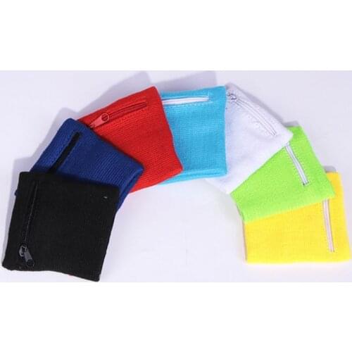 Wrist Wallet Pouch Band Zipper Running Travel Gym Cycling Safe Sport Bag 28GD