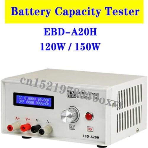 EBD-A20H Battery Capacity Tester Electronic Load Power Tester Discharge Meter Model Power Battery Discharge AC DC 12V 1A