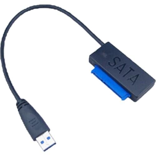 USB 3.0 to SATA 3 III 2.5" Hard Drive HDD SSD Adapter Converter Data Cable