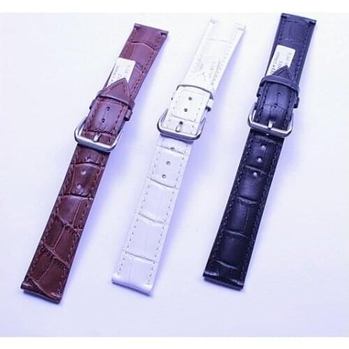 1pcs High quality 20MM genuine leather Watch band watch strap - 3 color available - 3135