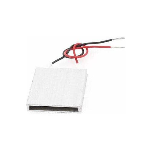 Aluminum PTC Heater Thermostat Constant Temperature 30x30x6mm 24V 140C