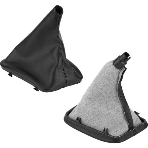 Black PU Car Gear Shift Stick Gaiter Boot Dust Cover For BMW E36 E34 E28 E24 Shift Lever Dust Cover Quality Assurance