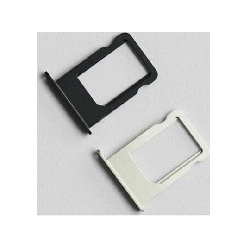 SIM CardTray Holder For Apple iPhone 5 black Silver Color