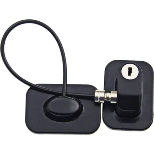 Baby Safety Window Restrictors with Safety Lock Cable, No Screws Required To Avoid Dae and Protect the Safety