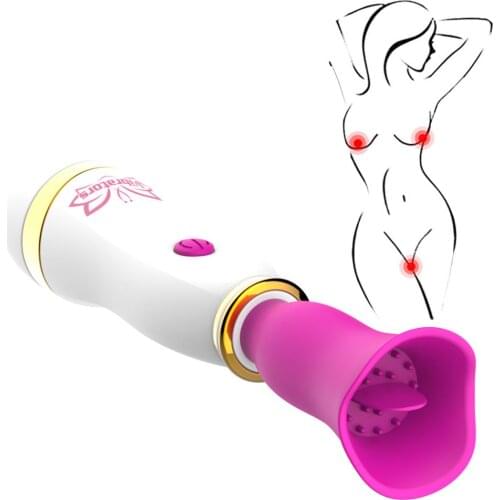 Tongue clitoris toys Sucking Vibrator Vibrating Nipple Sucking Sex Oral Licking Clitoris Vagina Stimulator Sex Toy for Women USB