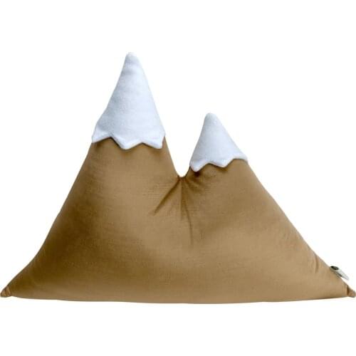 Brown Montana Velvet Decorative Pillow