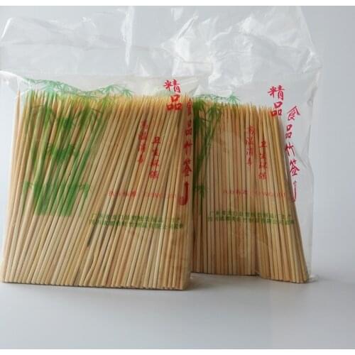 Short Bamboo Skewers Wooden Barbecue Kebabs Fruit Chocolate Fountain Bars Party Buffet Edible Sticks Can Be Carbonized