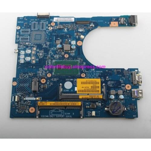 Genuine CN-0VMD45 0VMD45 VMD45 AAL10 LA-B843P PENT 3805U Laptop Motherboard for Dell Inspiron 5458 5558 5758 Notebook PC