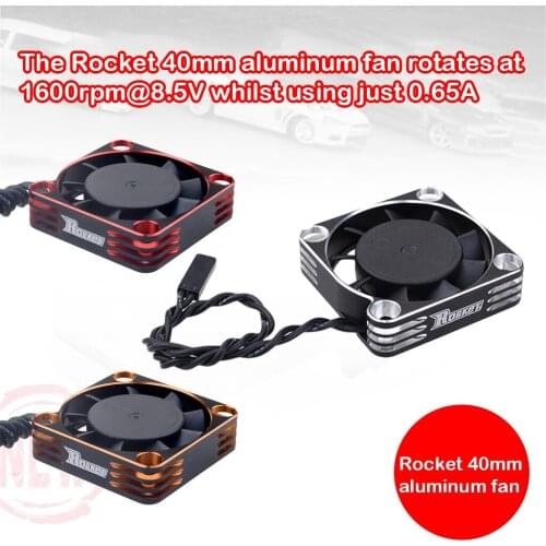 SURPASSHOBBY Metal Cooling Fan Motor Heat Dissipation for RC Car Motor Parts RC Car Accessories RC Parts