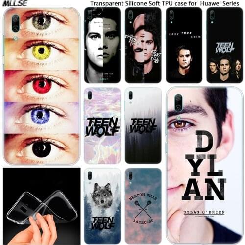 Teen wolf Stilinski 24 Lahey 11 Soft Silicone Case for Huawei Mate 10 20 Lite Pro Enjoy 8 9E Y6 Pro Y5 2017 Y7 Pro Y9 2019 2018