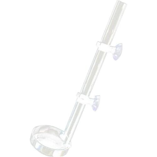 New Acrylic Shrimp Feeding Tray Fish Food Feeder Aquarium Fish Tank Feeding Tube