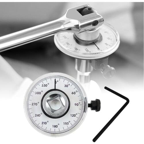 Professional Adjustable 1/2 inch Drive Torque Angle Gauge Car Auto Garage Tool Set Measure Hand Tool Wrench