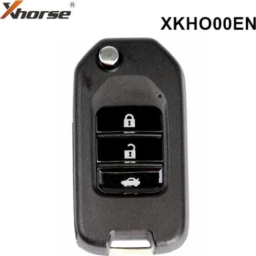 Xhorse XKHO00EN Wire Remote Key for Honda Flip 3 Buttons English Version