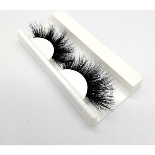 3D Mink Strip Eyelashes 5 Pairs Handmade 25mm Mink Eyelash Fluffy Long Lashes Customized Packaging Private Logo