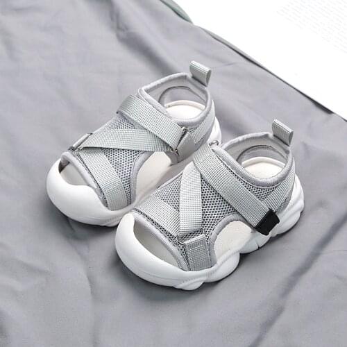 2020 Summer Infant Toddler Shoes Baby Girls Boys Casual Sandals Non-Slip Breathable High Quality Kids Anti-collision Beach Shoes