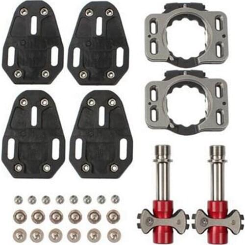 Super Light Bicycle Self-Locking Pedal 3 Sealed Bearing With Splint Combo Set For Speed Play Zero Shop Bicycle Pedal