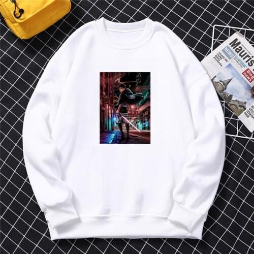Funny Anime Attack on Titan Sweatshirt Men Unique Japanese Manga Autumn Clothes Cartoon Graphic Harajuku Pullovers Unisex