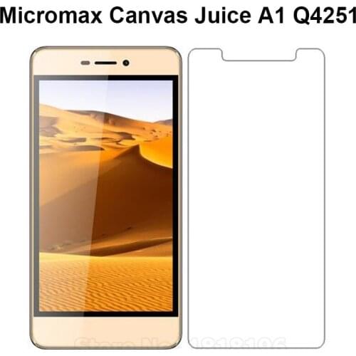 Ultra-thin Screen Protector for Micromax Canvas Juice A1 Q4251 Tempered Glass Film for Micromax Canvas Juice A1 Q4251 pelicula