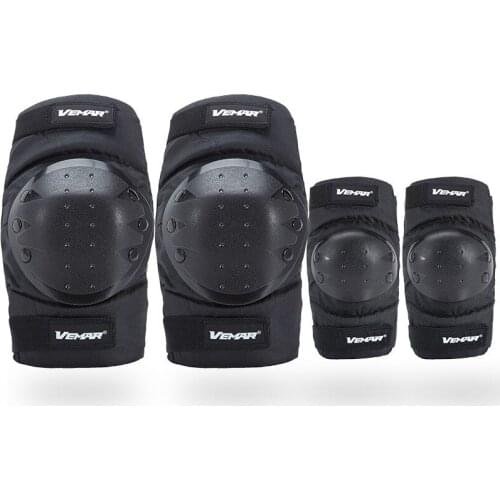 Motorcycle protective gear off-road riding shatter-resistant knee pads elbow 4 sets of bicycle motorbike protection equipment