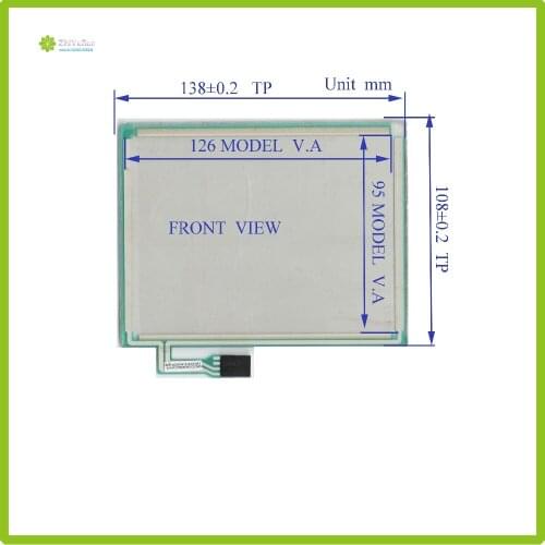 ZhiYuSun TP-060 138mm*108mm touch sensor NEW 6 inch 4line touch panel Sensor glass for Industrial application made in taiwan