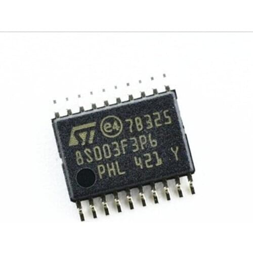 10pcs/lot STM8S103F3P6 STM8S103F3 STM8S103 tssop in stock TSSOP-20