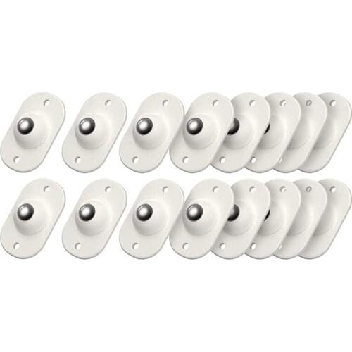 16 pcs 360 Rotating Wheels Mini Swivel Casters Wheels,Universal Wheels for Furniture Various Storage Box