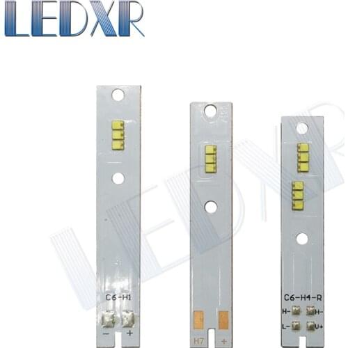 2pcs Csp car headlight LED white 2016 F2/C6 H1 C6 H4 C6 H7 highlight 15W 9.0-10V 1500mA 2016 lamp bead welding copper substrate