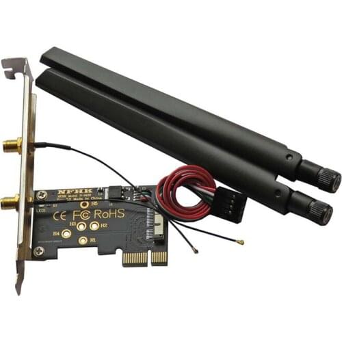 PCIe x1 to BCM94360CS2 WiFi module wireless network card adapter card adapter