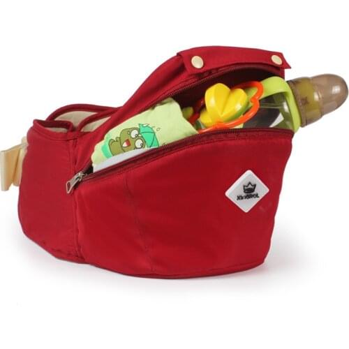 Artfunning Baby Carrier Waist Stool With Storage Front Hold Baby Single Stool Lightweight Children Four Seasons Pure Cotton