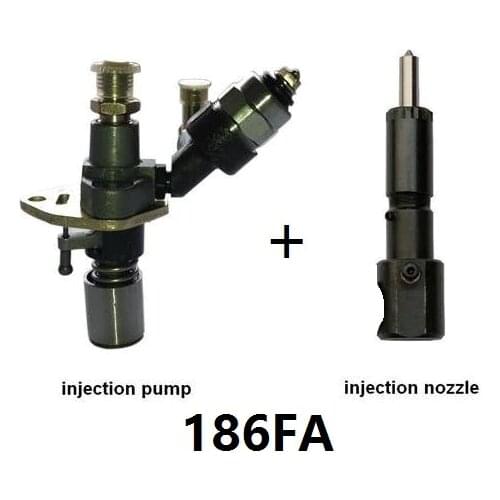 Free shipping Electric 186FA injection pump and nozzle solenoid valve electromagnetic valve magnetic valve suit kipor kama
