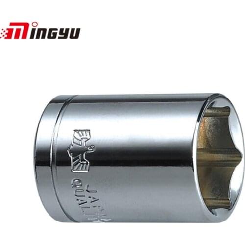 1pc 1/2" Drive Inch Hex Socket Tool 5/16 3/8 7/16 1/2 9/16 5/8 11/16 3/4 Wrench Head For Ratchet Hexagon Nut Removal