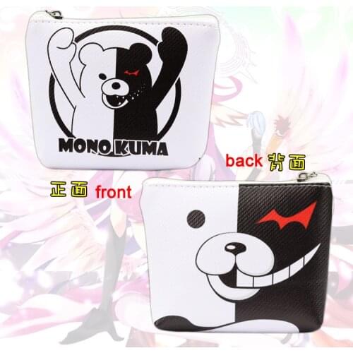 Anime Monokuma Penny Purse Coin Bag Change Wallet