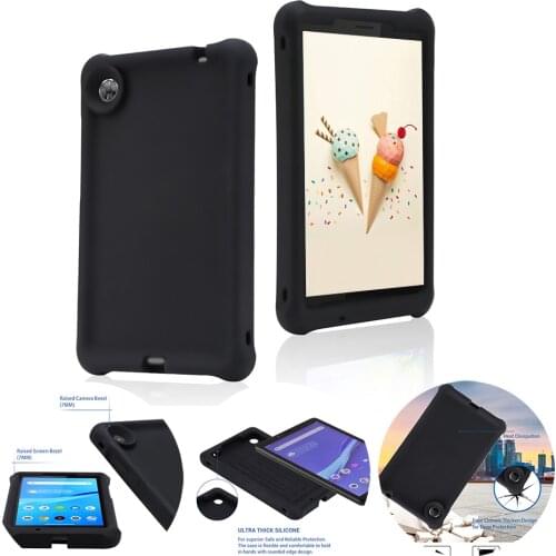MingShore Case for Lenovo Tab M7 7.0 Tablet TB-7305F-7305L-7305X Rugged Kids Shockproof Case Cover