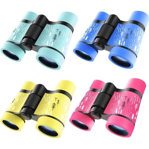 High Quality Binoculars Childrens Portable Telescope Kid Magnification Toy Educational Learning Hiking Outdoor Play Toys