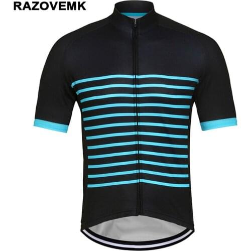 2018 RAZOVEMK Cycling Jersey bicycle clothing Mtb Bicycle Shirt breathable short jersey only Ropa Ciclismo