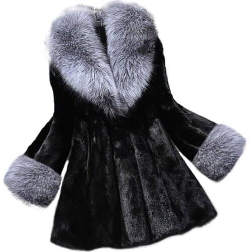 BOoDinerinle Large Fur Coats