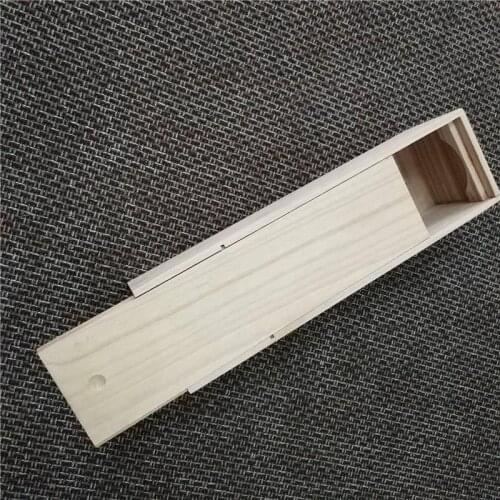 Red Wine Bottle Wooden Packing Box For Hampagne Flute Special Wooden Gift Wrap Storage For Wine Can Make Logo Gift Packing Box