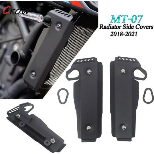 For YAMAHA MT-07 FZ-07 MT07 FZ07 2018 2019 2020 2021 NEW Motorcycle Accessories Radiator Side Covers Protective Guard