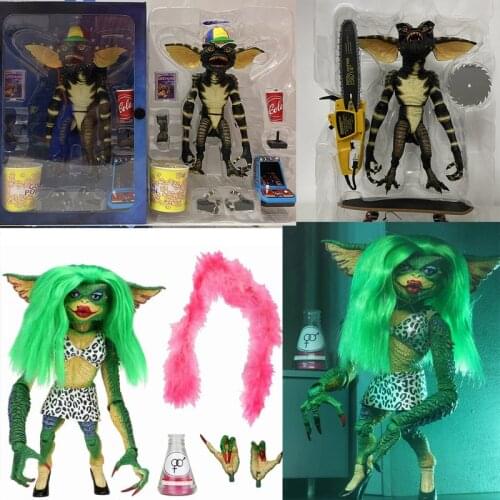 NECA Elf Female Greta Gremlins Figure Little Monsters Spend a Merry Christmas With Gremlins Action Figure Gift for Christmas
