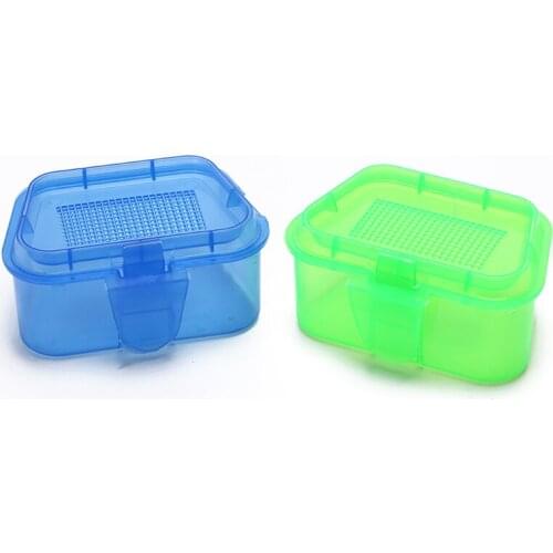 Hot Sale Plastic Fishing Bait Storage Box Live Worms Earthworm Lures Container
