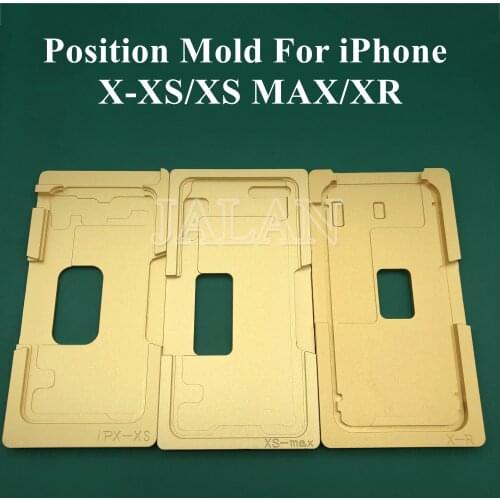 JALAN NEW Position mold for X/XS/XS MAX/XR 11 Pro Max unbent flex cable alignment mold location mould lcd touch screen glass lcd