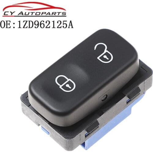 New Central Door Lock Switch For Skoda Octavia MK2 1Z 2004-2013 For Yeti 2010-2014 1ZD962125A 1Z0962125A