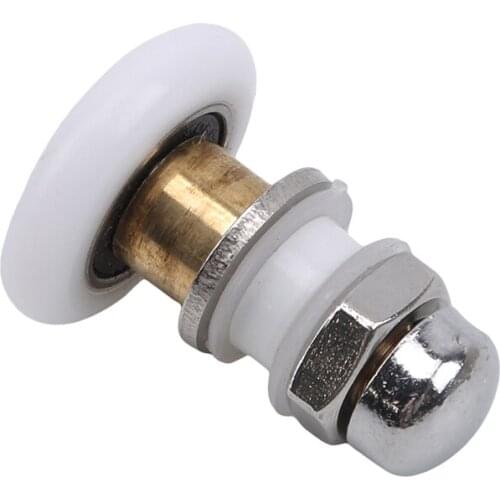 Sliding Glass Door Wheel Nylon Roller Shower Room Door Window Rollers Pulley Wheel Bathroom Door Pulley Accessories