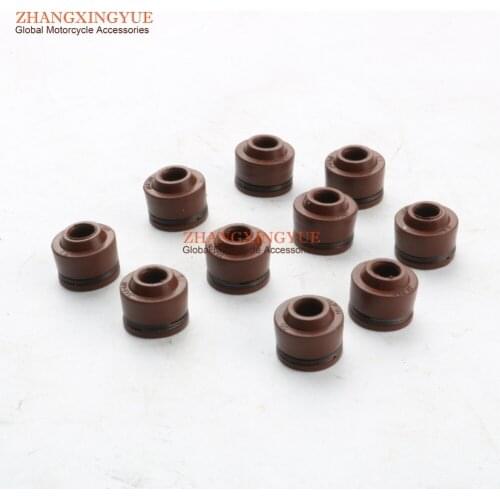 10pc High quality valve oil seal for KYMCO Agility I R16 Plus Dink Eu3i Downtown Like Lx People Gti Dink Classic 200cc 00122779