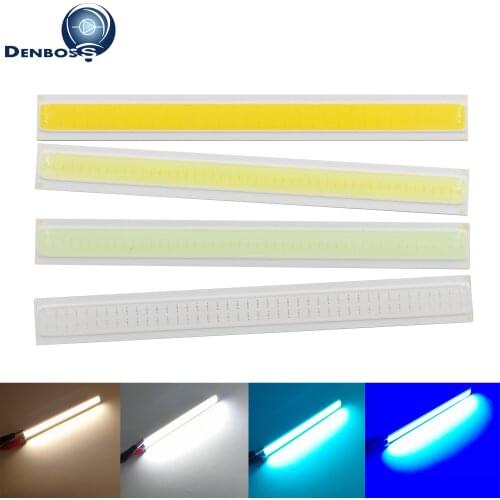 Allcob manufacturer 14015 LED COB Strip Light Source 12V DC 4W Warm White Cool Blue LED FLIP Chip for DIY daytime 12v light